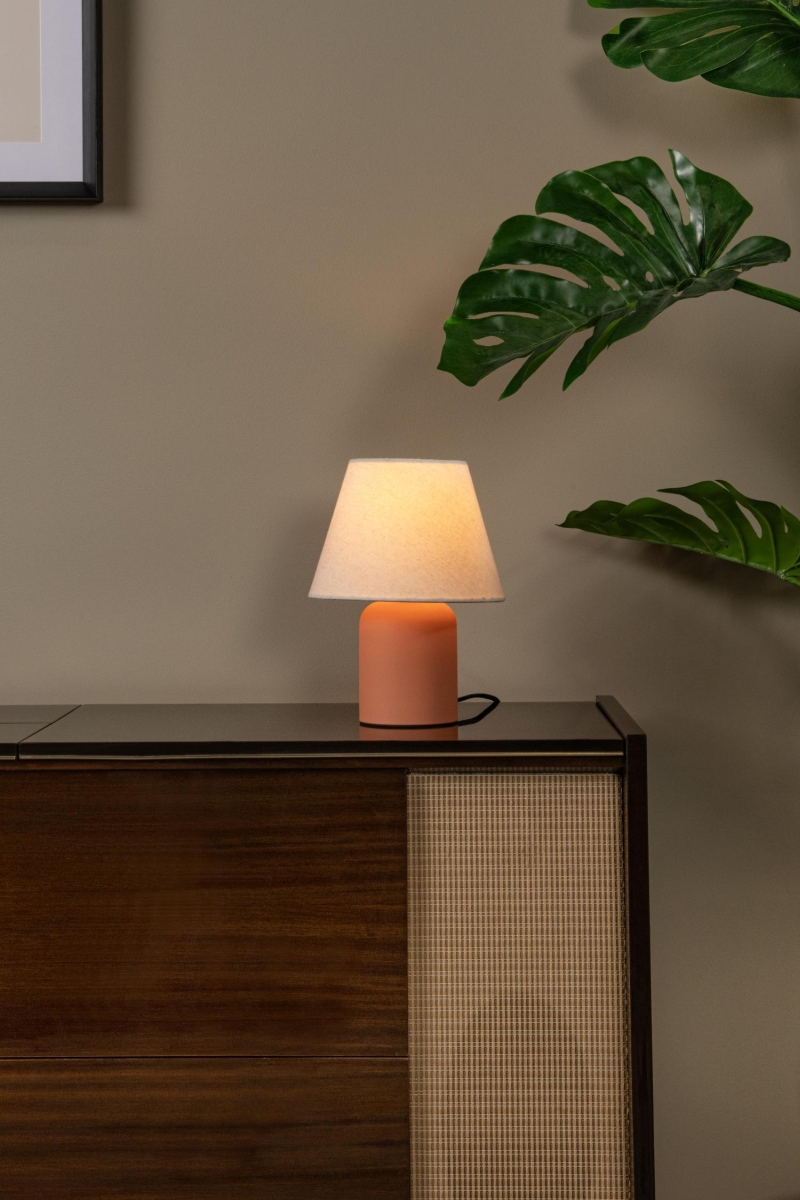 Lucide MACIA - Table lamp - 1xE14 - Terracotta